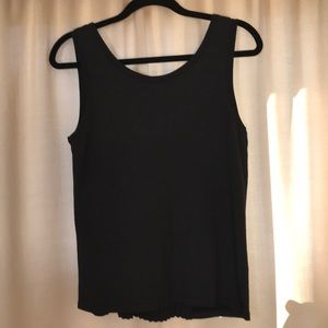 Carol Little black dressy tank